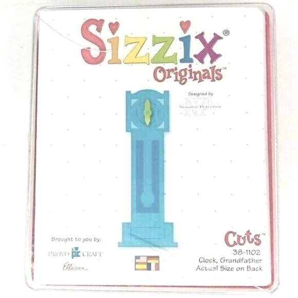 Sizzix Originals Red Die Provo Craft Ellison in Orig Case 38-0904 Colander - Picture 1 of 1